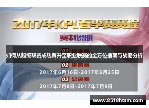如何从超级联赛成功晋升至职业联赛的全方位指南与战略分析